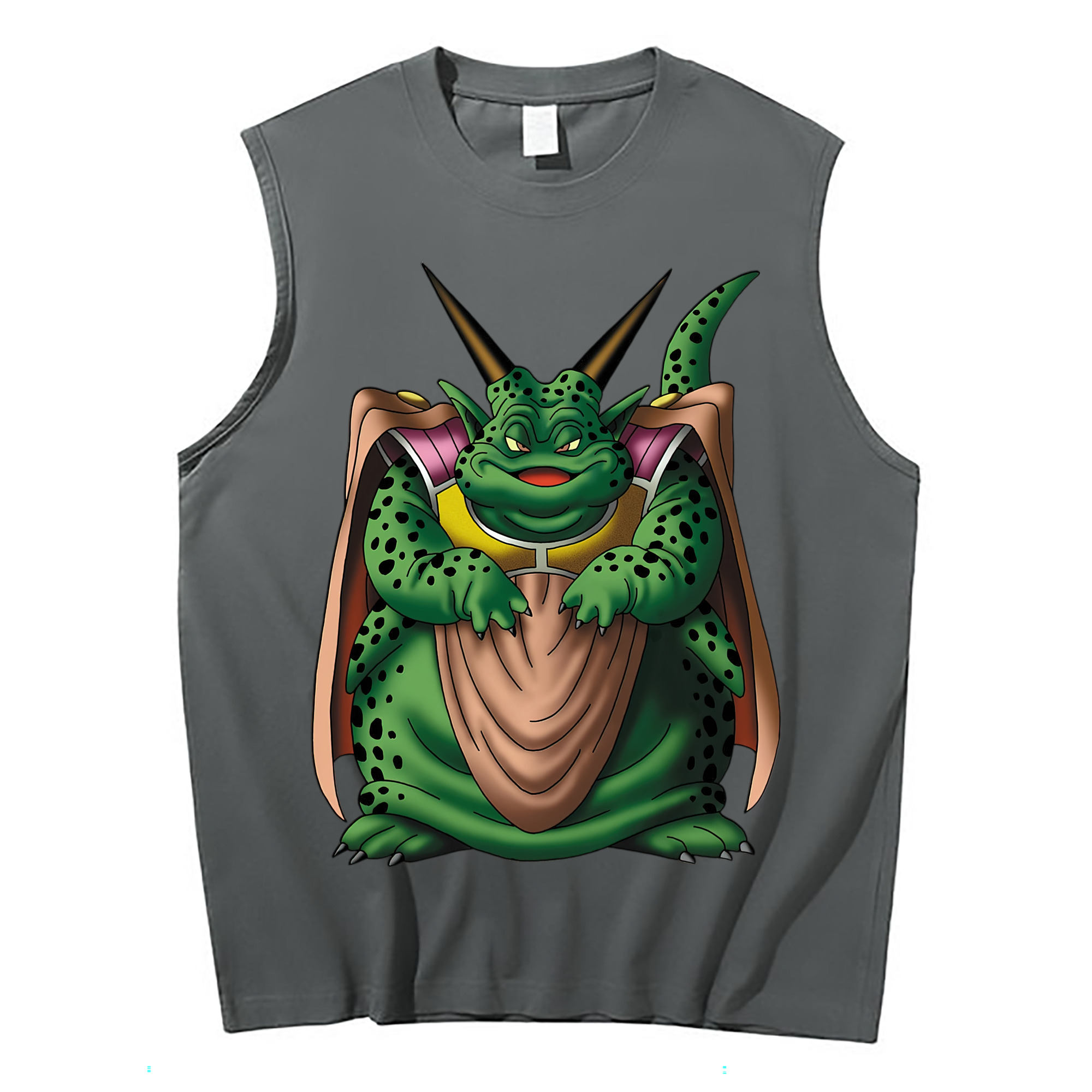 （画像用） ドラゴンクエスト Doragon Kuesuto Dragon Quest コットン100％タンクトップ（フロントプリント）